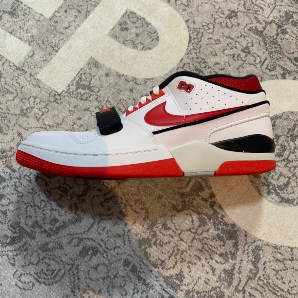 Nike Air Alpha Force 88 SP Billie Eilish Mens 11.5 White Fire Red New DZ6763-101 - Picture 2 of 7